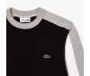 Sweatshirt Lacoste SH1299 EQD Black Silver Chine White