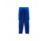 Pantalon De Survêtement junior XJ5826 2rt en taffetas bleu roi et blanc.