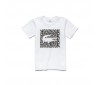 T-shirt Lacoste TJ5724 AU8 WHITE BLACK